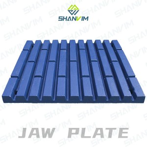 Symons Jaw Plate Manufacturer –  TIC INSERT JAW PLATE – Jinhua