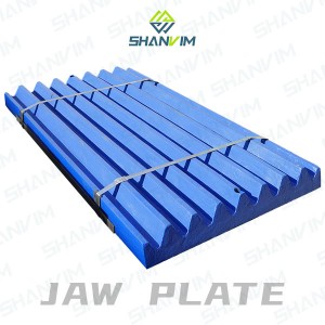 Sandvik fixed Jaw Plate Manufacturers –  JAW PLATE MADE OF HIGH MANGANESE – Jinhua