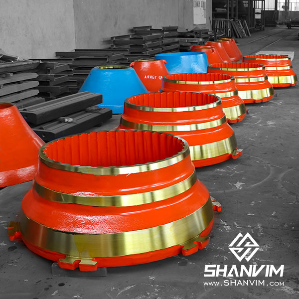 MANTLE-CONE CRUSHER WEAR PARTS