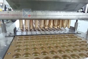 کھوکھلی بسکٹ چاکلیٹ بھرنے والی انجیکشن مشین