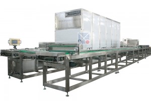 New model chocolate moulding line