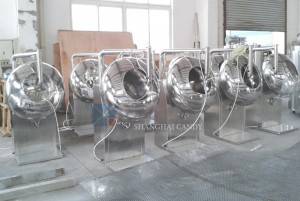 Kauwgom snoep coating polijstmachine