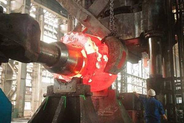 Defects in forgings when heated
