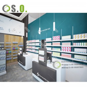 Shero Pharmacy Furniture  Pharmacy Display Shelf