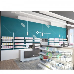 [Copy]  Shero Pharmacy Furniture  Pharmacy Display Shelf