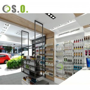 Modern Medical Store Display Counter Design Health Care Store Furniture Retail Pharmacy Counter Display Furniture for Pharmacy