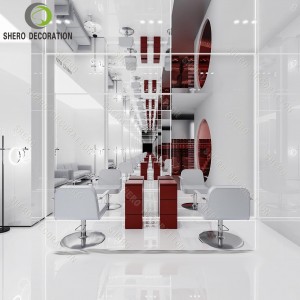 Barber Shop Furniture Customized High Quality Salon Display Cabinet