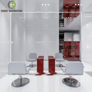 Barber Shop Furniture Customized High Quality Salon Display Cabinet