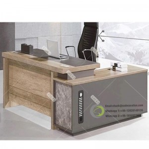 Office interior design unique modern CEO boss executive office desk director table office design