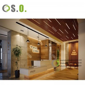 Luxe meubelen modern hout design mdf home executive l vormige ceo kantoortafel