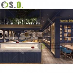 Restaurant Customized Size Color Industrial Restaurant Furniture For Sale