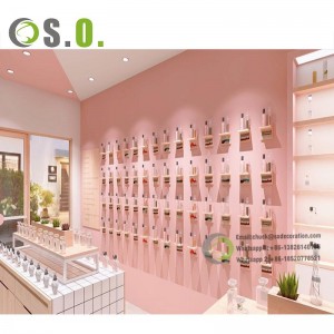 Fashion Perfume Shop Interior Design With Perfume Display Cabinet