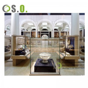 Factory Directly Producing Museum Furniture Wholesale Luxury Museum Cabinet Museum Display Counter