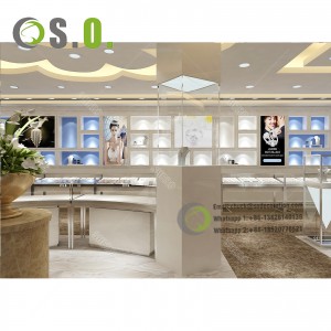 Showroom Jewelry Shop Counter and Retail Jewellery Showroom Designs