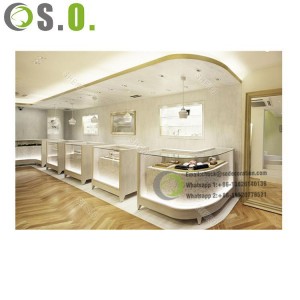 Hot Sale Stainless Steel Showcase Jewelry Shop Display Counter Watch Display Cabinet