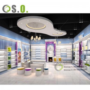 Hot Sale Shoes Design Counter Shoe Store Display Fixtures Shoes And Bags Display