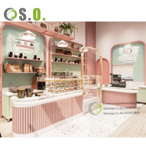 Retail Bread Kiosk Showcase Ideas Bakery Shop Interior Design Display Furniture Commercial Mall Fast Food Kiosk