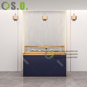 Jewelry Shop Interior Designed Wooden Diksplay Cabinet Counter And Showcase For Jewelry Stores