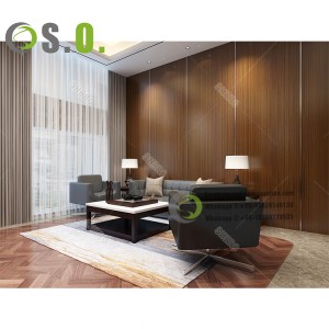 Luxury Furniture modern wood design mdf home executive ceo office table