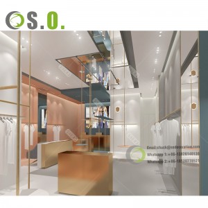 High End Clothes Store Shop Furniture and Displays Clothing Display Cabinets and Racks