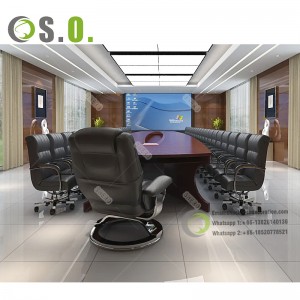 Office Decoration အတွက် Office အတွင်းပိုင်း ဒီဇိုင်း ခင်းကျင်းပြသထားသော Office Furniture