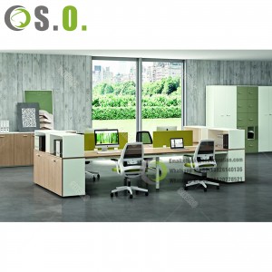 Professional office furniture half round modern style executive office desk