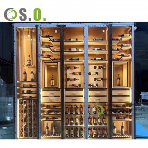 Customized Bar Wine Glass Display Stand