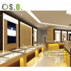 [Copy] High End Retail Jewelry Display Cabinet Store Furniture Display Showcase