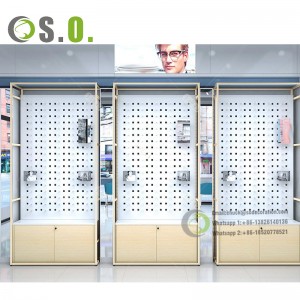 Sunglasses Display Cabinet Hot Sale Customized Optical Frames Display Cabinet for Optical Shop Interior Design