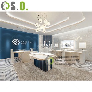 Commercial Luxury Jewelry Shop Furniture Design