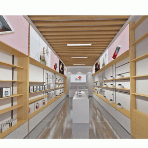 Hot Mobile Shop Accessories Showcase Decoration Counter Furniture For Phone Mobile Shops Interior Design