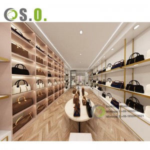 Shoe Rack Fittings Display Wall-mounted Shoes Rack Supermarket Retail Store Clothing Store Cabinet
