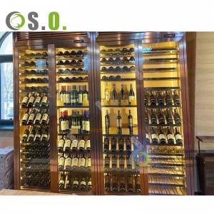wine display cabinet alcohol display shelf wine display showcase
