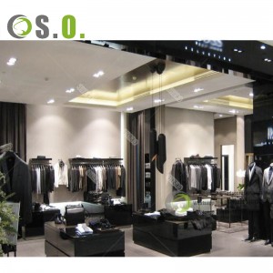 Luxury Clothing Store Fixtures Clothes Display Rack