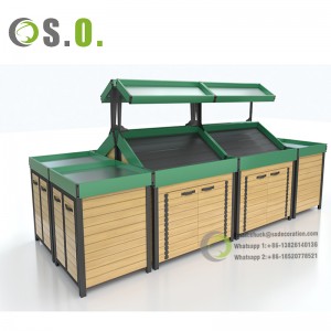 double-sided multi-layer commercial convenience store supermarket display shelf