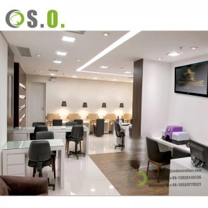 Customized Beauty Salon Furniture SPA Bed Electric Facial Bed with Armrest Hairdressing Furniture