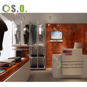 Custom Clothing Shop Cash Counter Design Clothes Shop Furniture