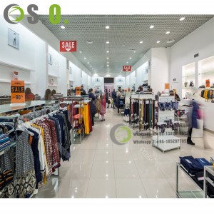 Clothing Display Cabinet Clothing Store Shelves and Clothe Shop Furniture And Kids Clothes Shop Decoration