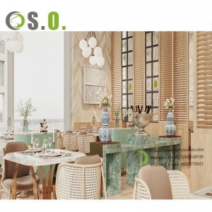 Modern Cafes Furniture Sofa Restaurant Tables And Chairs Set
