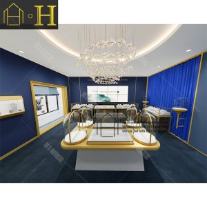 [Copy] [Copy] [Copy] Modern design jewelry multi-functional glass display cabinet shopping mall customization