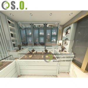 Furniture Showcases Jewelry Display Case Glass Cabinet