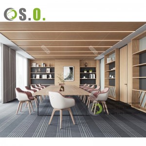 Luxury Executive Design Office Boss Desk Table For Office Interior Design