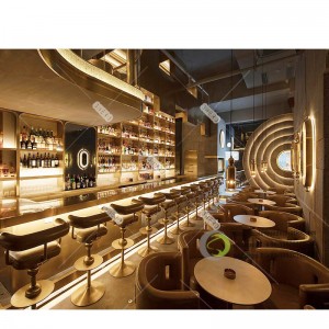 Modernong Commercial Wine Shop Interior Design Customized Wholesale Factory Presyo Wine Shop Interior Display Furniture