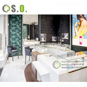 New Design Jewelry Shop Booths Fancy Jewelry Display Modern Furniture To Jewelry Store