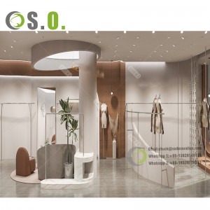 Clothing Showroom Furniture Cloth Shop Interior Design