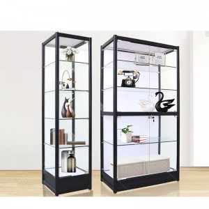 Modern Customized Dispensary Display Furniture Retail Tobacco Store Glass Smoke Shop Display Showcase