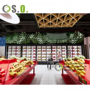 Supermarket Equip Shelves Retail para sa Product Display Rack Grocery Gondola Shelving
