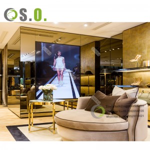 Modern Clothing Store Furniture Customization Display Showcase