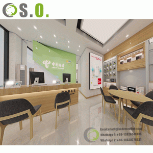 Hot Mobile Shop Accessories Showcase Decoration Counter Furniture For Phone Mobile Shops Interior Design