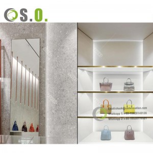For Retail Store Shoe Showcase Display Cabinet Shoes Shop Interior Design